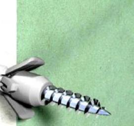 Дюбеля складные пружинные - вариант 1