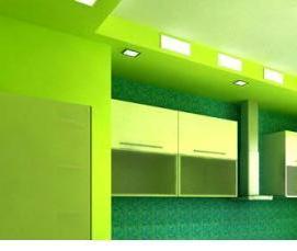 экологические натяжные потолки - тип 4