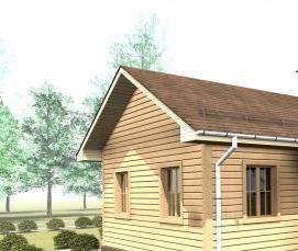 экосруб - модель 1