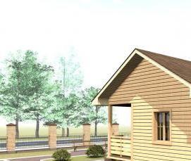 экосруб - модель 3