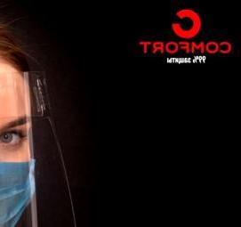 экран для защиты лица медицинский - модель 3