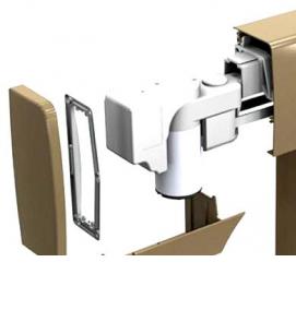 электрические раздвижные двери - тип 2