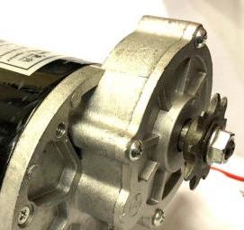 электродвигатель с редуктором 220в - тип 2