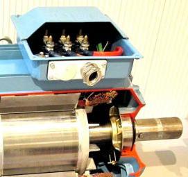 электродвигатель с совмещенными обмотками - тип 4