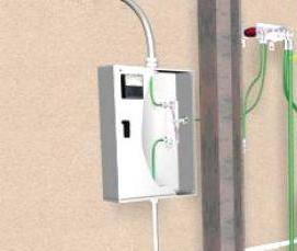 электромонтаж на кухне - вариант 1