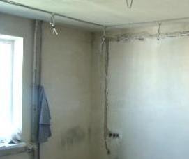 электромонтаж потолочный - тип 2