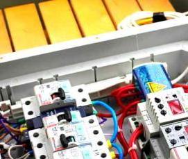 электромонтаж распределительного щита - вариант 4