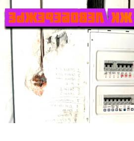 электромонтаж школы - модель 1