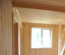 электромонтаж в каркасном доме - тип 1