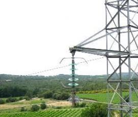 электромонтаж воздушной линии через чужой участок - вариант 2