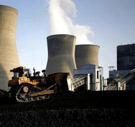 электростанция на угле - модель 1