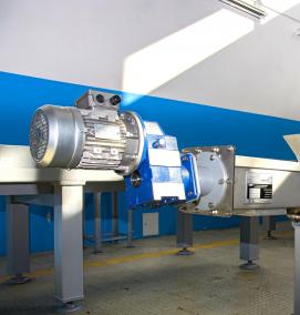 элеватор транспортер для подъема сыпучих грузов - тип 1