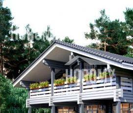 элитный клееный брус - тип 1