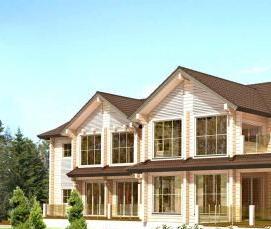 элитный клееный брус - тип 3