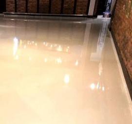 эпоксидный наливной пол под бетон - модель 3