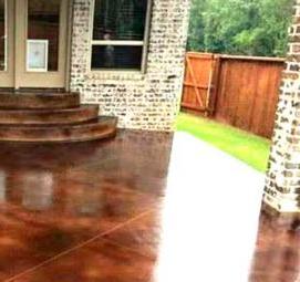 эпоксидный наливной пол под бетон - модель 2