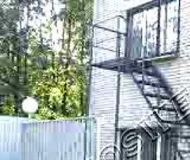 эвакуационная металлическая лестница - тип 1