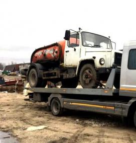 эвакуатор для грузовых автомобилей - тип 2