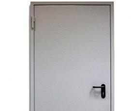 Eis 60 противопожарные двери - вариант 1