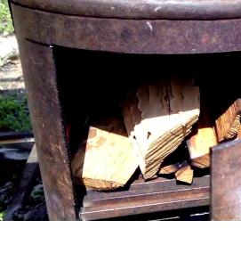 Емкость для копчения - вариант 1