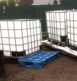 Емкость для воды еврокуб - вариант 3