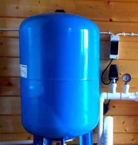 Емкость для воды в частный дом - модель 4
