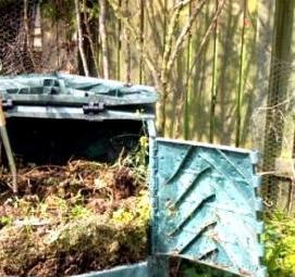 Емкости для компоста на даче - модель 4