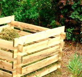 Емкости для компоста на даче - модель 2