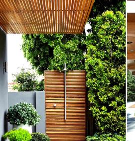 Емкости для летнего душа на даче - модель 1