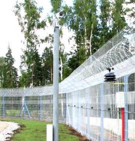 Емкостная система охраны периметра - тип 3