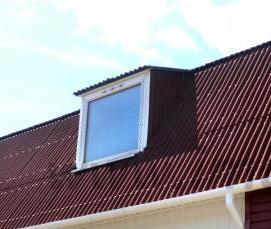 Еврошифер коричневый - тип 3