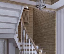 Евровагонка белая - вариант 3