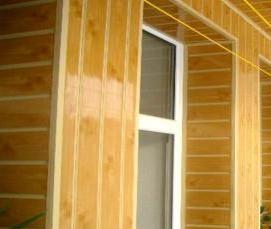 Евровагонка ПВХ - модель 4