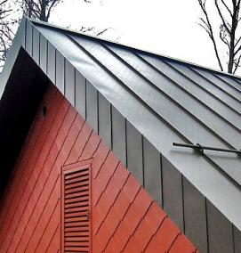 фальцевая кровля - модель 4