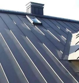 фальцевая кровля - модель 3