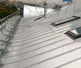 фальцевая кровля с полимерным покрытием - тип 3