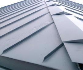 фальцевая крыша монтаж - модель 3