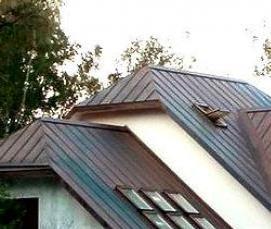 фальцевая мягкая кровля - вариант 1