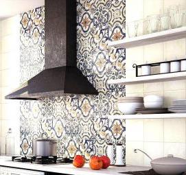 фартук для кухни 15х15 - вариант 4