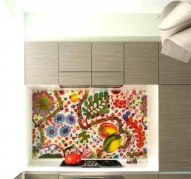 фартук для кухни: дождь - модель 2