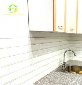 фартук для кухни из абс пластика - модель 3