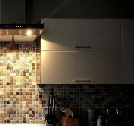 фартук для кухни из плитки: соты - тип 1