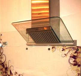 фартук для кухни из плитки: соты - тип 4