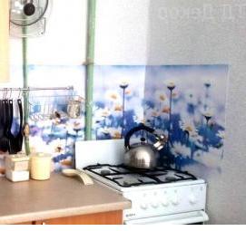 фартук для кухни: уличное кафе - вариант 4