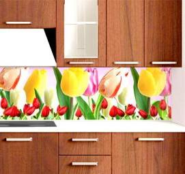 фартук для кухни: вишня - модель 1