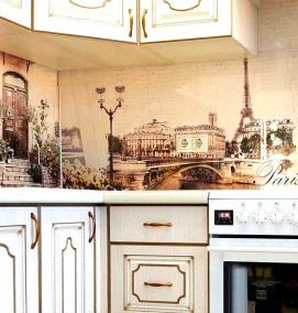 фартук для светлой кухни - тип 3