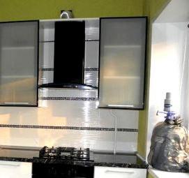 фартук для угловой кухни - вариант 3