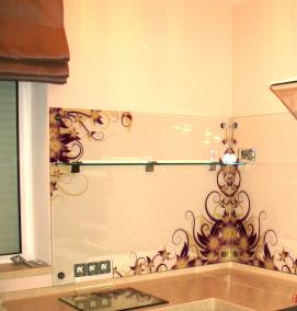 фартук на кухню разноцветный - вариант 1