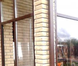 фасадное остекление эконом - вариант 4