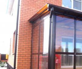 фасадное остекление эконом - вариант 3